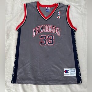 Vintage Stephon Marbury New Jersey Nets Champion Jersey - YOUTH Large